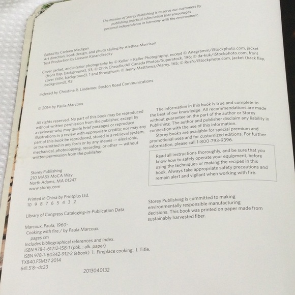 Cooking With Fire Cookbook - Picture 4 of 5